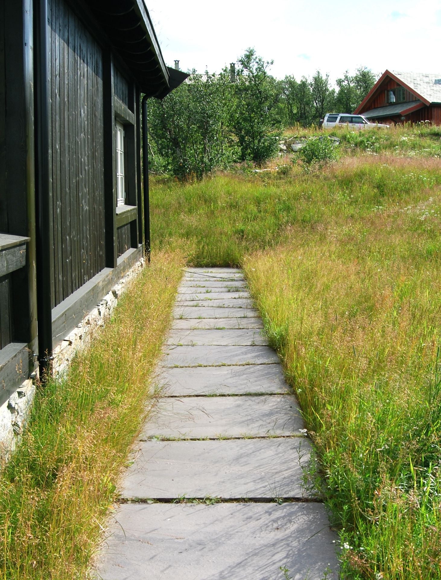 Mørk Oppdal Tråkkheller 40x60, pr stk