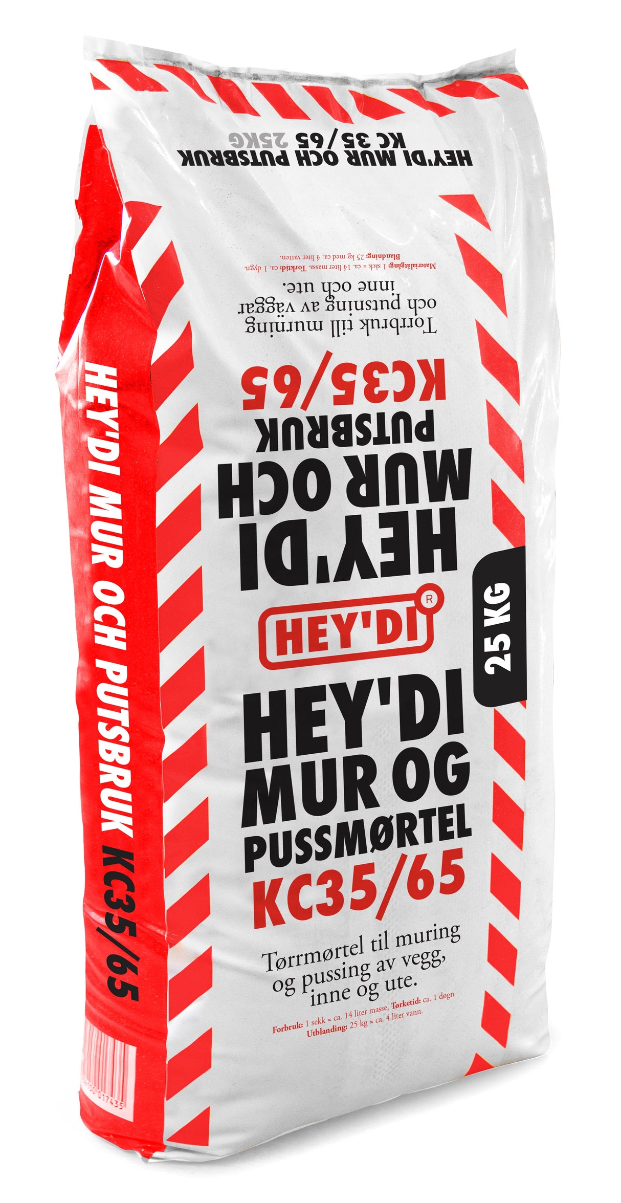 Heydi Mur og pussmørtel KC 35/65 25KG