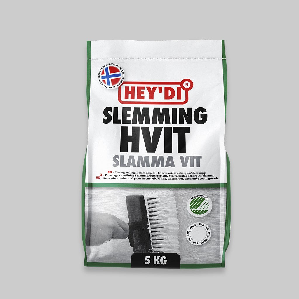 Heydi Hvit slemme 5 kg