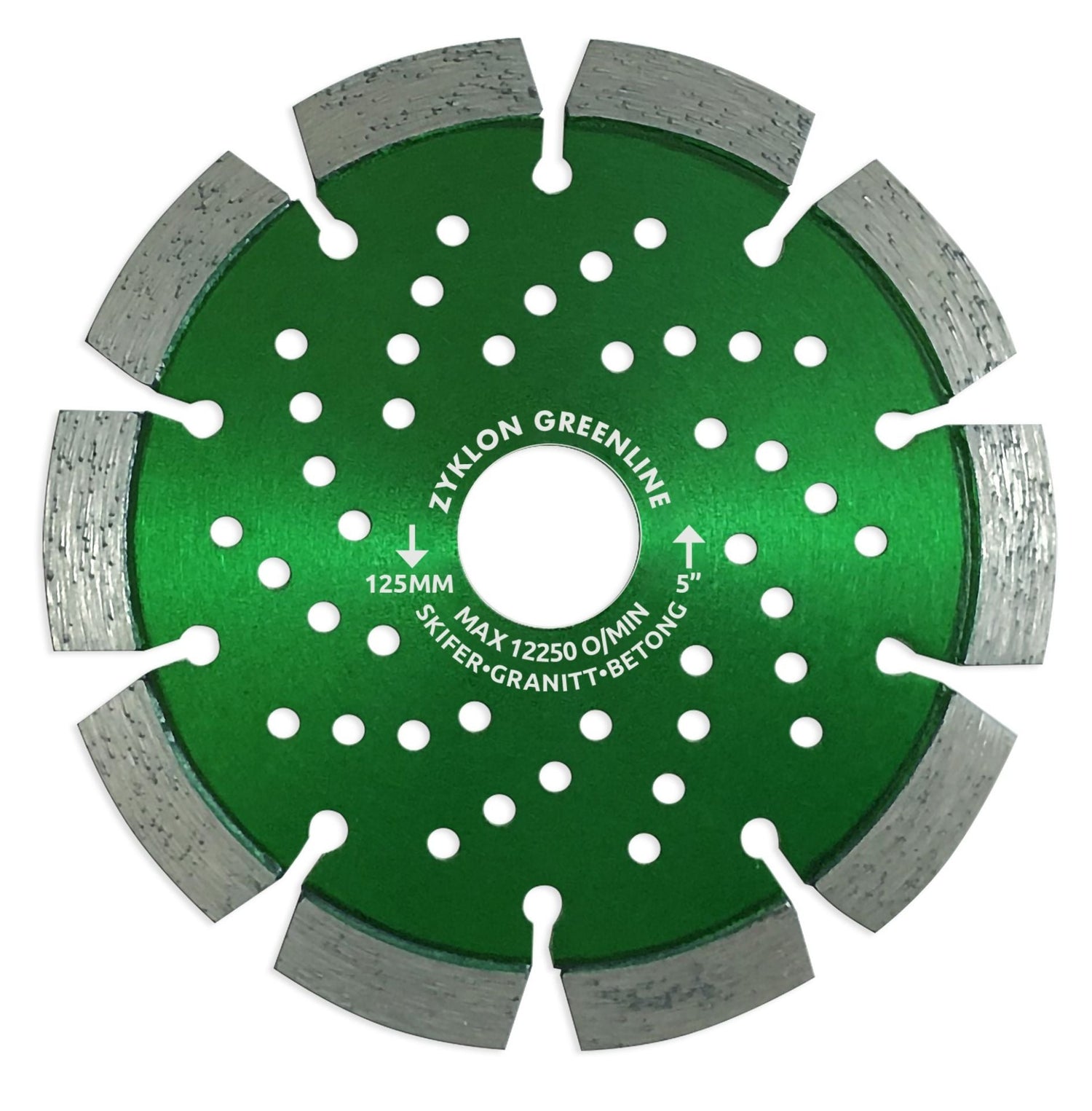 Zyklon green line 125 mm