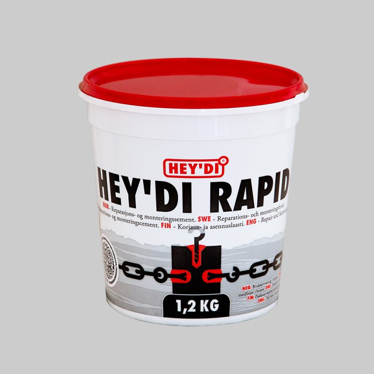 Heydi Rapid Mørtel 1,2 kg