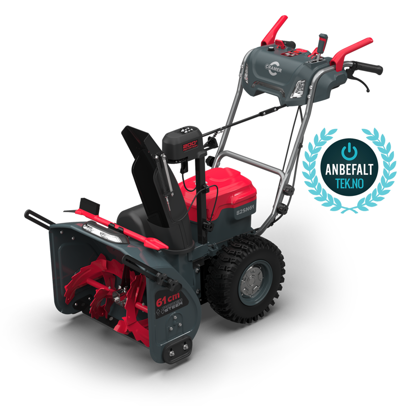 Cramer 82SN61 snøfreser (m/ batterier + lader)