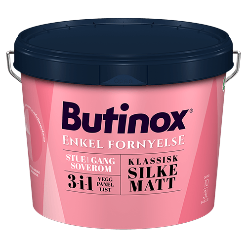 Butinox Klassisk Silkematt Maling (3 L)