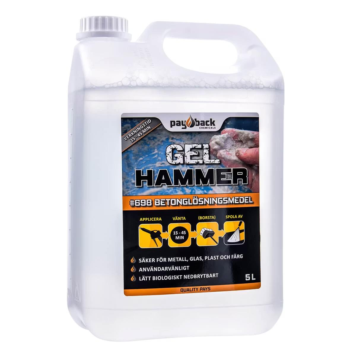Gel Hammer Betongfjerner