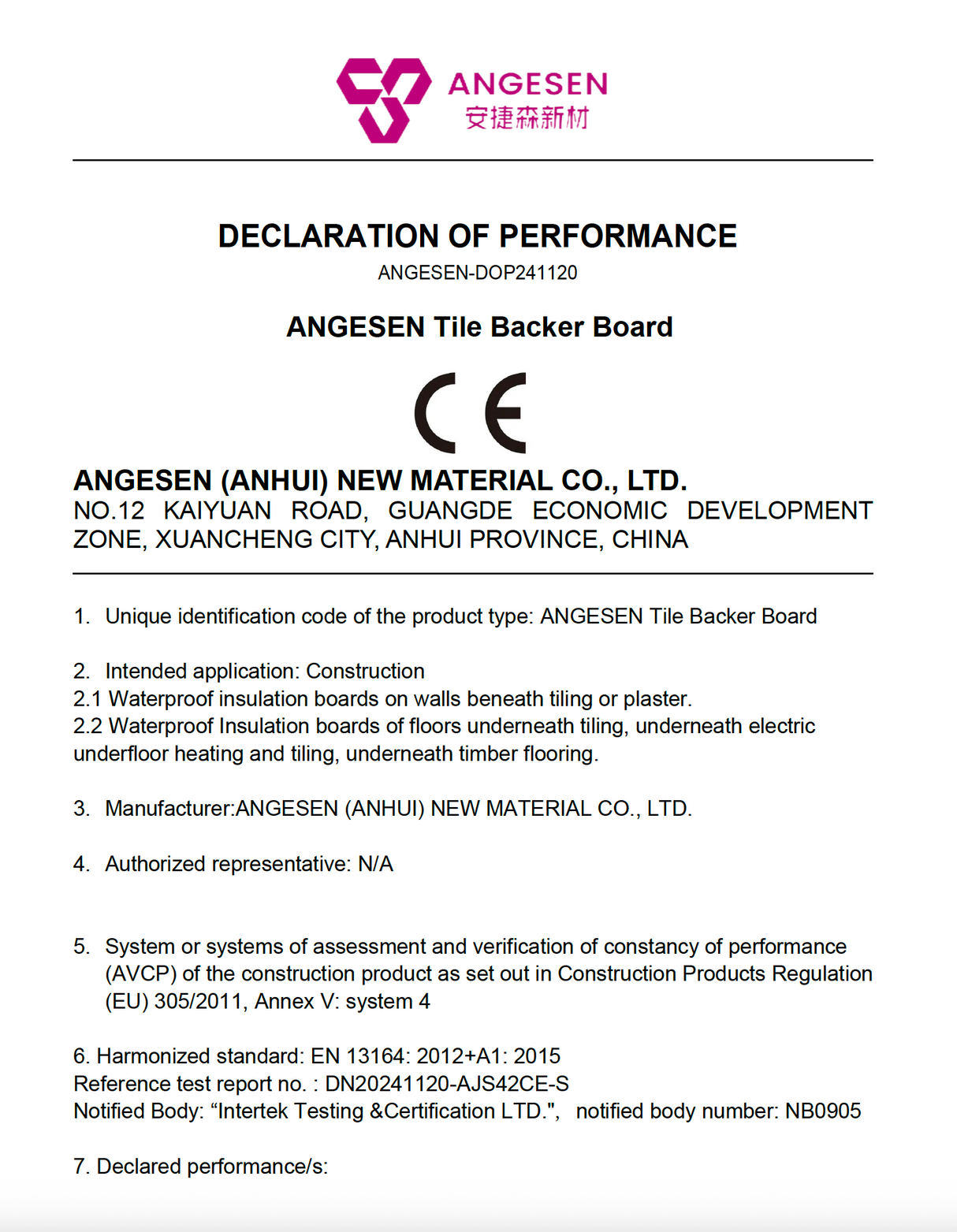 Inveco Våtromsplate