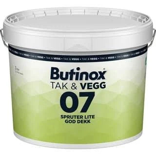 Butinox Tak - Hvit Matt 2,7 l
