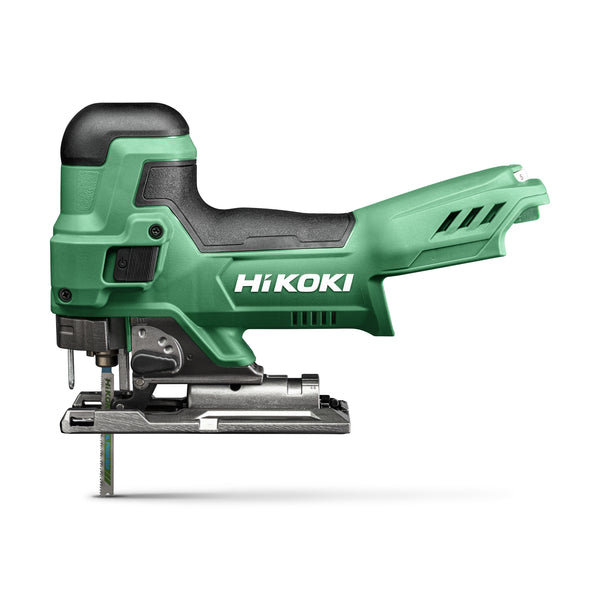 Kompakt stikksag, med smalt ergonomisk grep og 4 pendelinnstillinger for raske kutt i forskjellige materialer. TEKNISKE DATA Volt: 18V Batterifeste: Slide Antall batterier: 0 Med batterilader: Nei Slaglengde: 26 mm Slagfrekvens ubelastet: 550-2.500 1/min Kapasitet i tre/stål: 135 / 10 mm Maks gjæringsvinkel: 45° Vibrasjonsutslippsverdi ah (saging i tre): 9,0 Vibrasjonsusikkerhet K (saging I tre): 1,5 Vibrasjonsutslippsverdi ah (skjærende platemetall): 8,0 Vibrasjonsusikkerhet K (skjærende platemetall): 1...