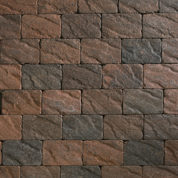 Multimix 50 struktur brun/koks er en flott farget belegningsstein i Multimix Struktur serien. Den har en livlig overflate og et rustikt utseende. Dim 130x195x50mm