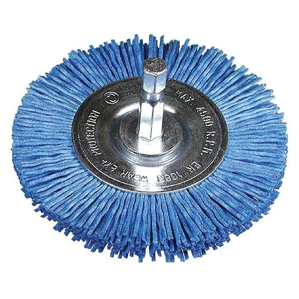 RUNDBØRSTE NYLON Ø75MM K180 6-KT image