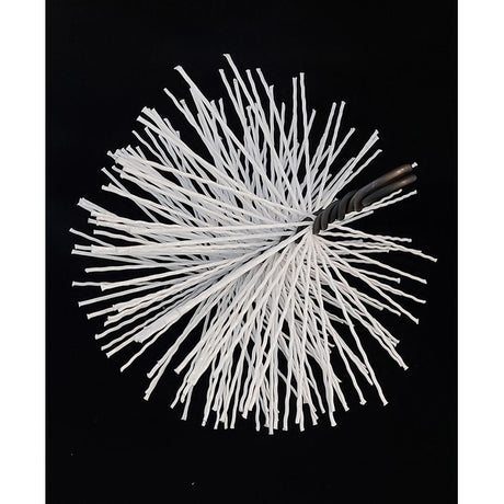 LODDEBØRSTE PLAST HVIT Ø135MM ( for pipe 130mm) image