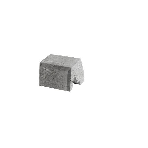 Gardstein Slett er en klassisk støttemur med slett front og dette er normalblokken i Gardstein serien. Ved å legge den vannrett får du automatisk en naturlig helning. Dim 250x220x150mm image
