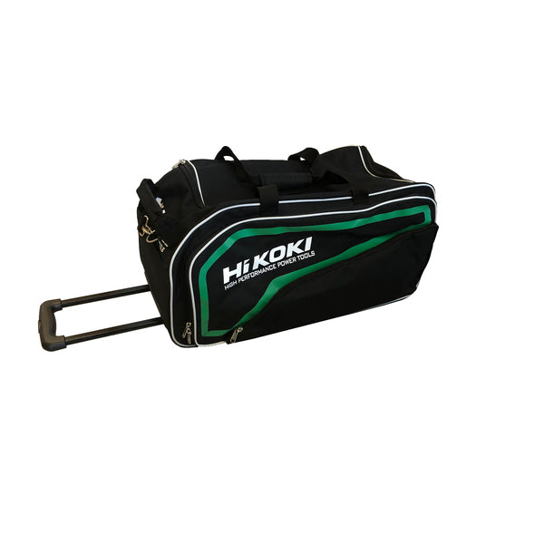 Solid og praktisk trillebag for oppbevaring og enkel transport. Flere lommer både på utsiden og innsiden for praktisk oppbevaring av f.eks: tilbehør, batteri og lader Med bærhåndtak og lang bærereim/stropp image