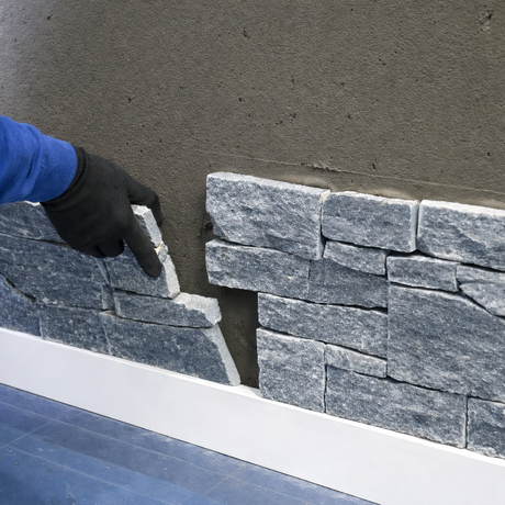 MONTERING AV PANELSTEIN