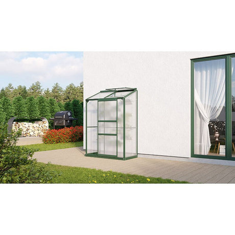 Drivhus Ida 900 Grønn m/polycarbonat