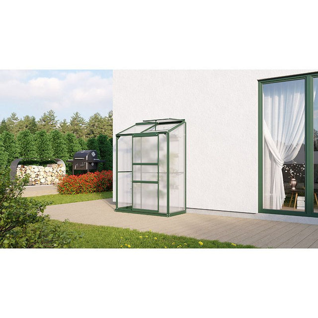 Drivhus Ida 900 Grønn m/polycarbonat