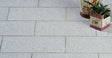 Granitt helle flammet Ice Crystal 30x60x2,5 cm (+/- 5 mm)
