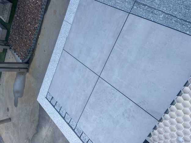 Cement Grey Porselen  Flis 60 x 60 x 2 cm.  pr stk