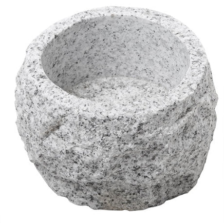 Granitt Fakkelstein Ice Crystal Ø17cm pr stk