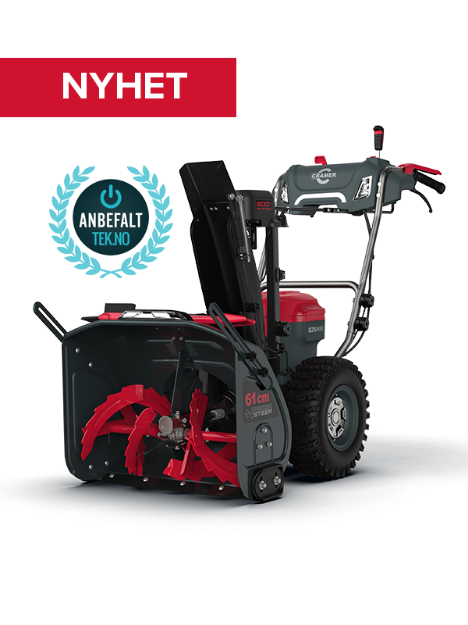 82SN61-Cramer snøfreser 61cm (batteri/lader ikke inkludert)