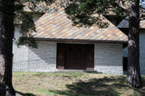 Takskifer Koksmix 40x40x1,2-1,5 (TILBUD) 9,2 stk m2