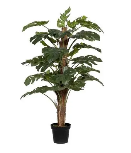 Monstera Kunstig Plante Pertusum L H:140