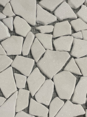 MOSAIKK MARMOR THASSOS RANDOM