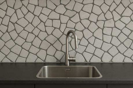 MOSAIKK MARMOR THASSOS RANDOM