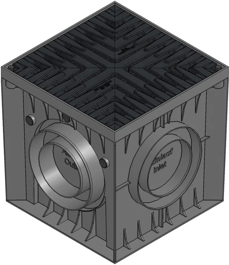 Hauraton RECYFIX POINT sandfangkum 30 × 30 × 30 cm