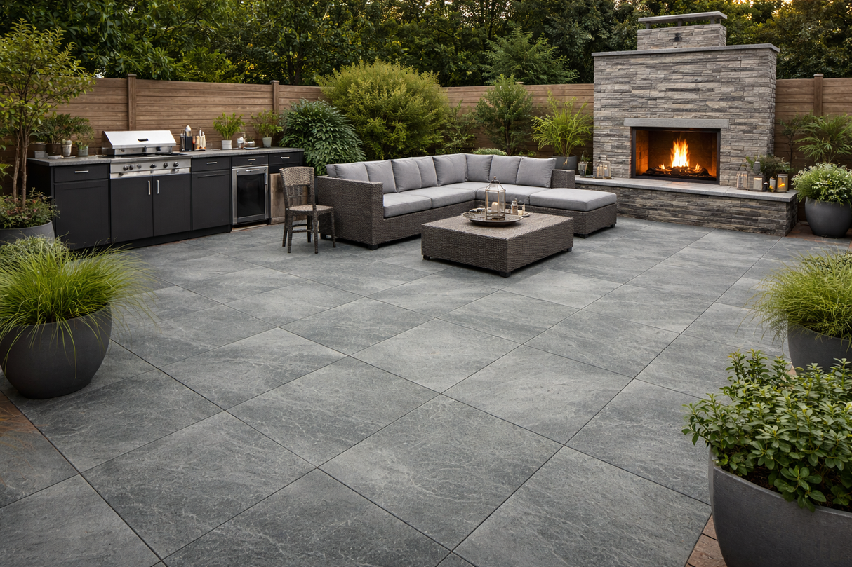 ROCK GRIS FLIS (60x60)