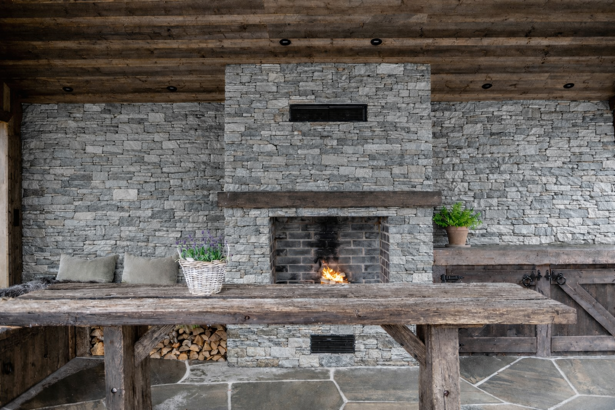 Panelstein Skifer XL  X-Cross