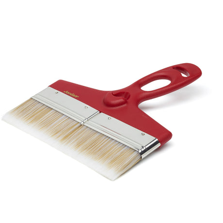 Jordan gulvpensel er god for deg som skal lakkere gulv. Penselen gir et pent resultat og drypper og søler lite. Kan også brukes til etterstryking av maling på gulv påført med rull. image