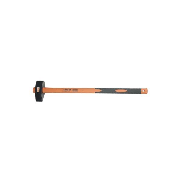 Rekylfri hammer, 3625PU Rekylfri hammer. Mykt skaft med riflet struktur som hindrer at hånden glipper. Skaft av komposittmateriale for bedre balanse, arbeidskomfort og styrke. Hodet utformet for å gi konsentrerte slag. Innvendig beholder med stålkuler som gir rekylfrie slag. Hammermaterialet er gnistfritt og motstandsdyktig overfor de fleste verkstedskjemikalier. image