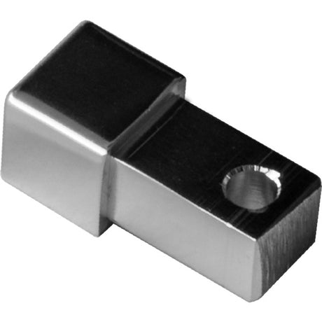 Projolly firkant Symetric hjørnestk krom alu 8 mm 2pk. image