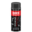 Quick Bengalack Universal spray er det ideelle valget når du vil redesigne og fornye ting raskt og enkelt. Den er spesielt egnet for gjenstander med krinker og kroker der pensel ikke kommer til. Med spray kan du velge mellom mange tidsriktige og populære farger. Brukes på metall, tre og hardplast, alt i fra interiørdetaljer til møbler, verktøy, leker og hageredskaper. Mulighetene er mange! Overmalbar på ca 5 min. Alt kan fornyes! image