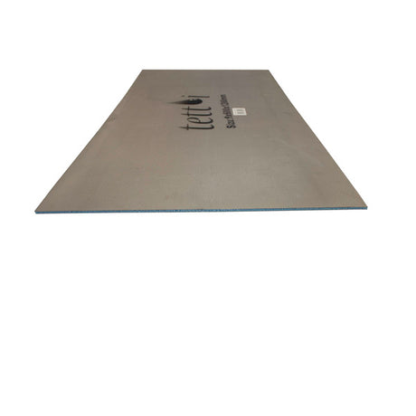 Tetti Våtromsplate 6mm, 60x244cm er en diffusjonsåpen membranplate, med en vanntett XPS kjerne som er dekket av glassfiberarmert mørtel på begge sider. Dette gir et perfekt underlag for flis eller tilsvarende kledning. Platene er vanntette, sopp- og råtesikre, og har en svært god isolerende effekt. Tetti Våtromsplater kan bruker på vegg, gulv, til innkledning og konstruksjon. Noen av fordelene med Tetti Våtromssystem: - Enkel montering - Komplett system. - Vanntett, sopp- og råtesikker - En forsikring mo...