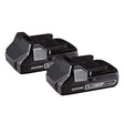 Pakke med 2 x 3,0Ah slide batterier 18V. Avansert Lithium (Li-ion) batteriteknologi- Kompatibelt med alle 18V Li-ion slide produkter. Enda mer kompakt (18 mm lavere og 270 g lettere enn forgjengeren BSL1830). Opp til 260% lenger levetid enn konvensjonelle batterier. Ingen memoryeffekt gjør at batteriet tåler etterlading/klattlading. Lite selvutlading gjør at batteriet kan lagres over lengre tid uten forringelse av batterikapasitet. Batterikretssikring som beskytter mot utlading og overlading. Slide batte...