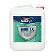 Murtex Waterproof er en konsentrert impregneringsvæske beregnet for vannavvisende behandling av mineralske underlag som mur/puss, betong, teglestein med mer. Underlaget skal være fast og rent for smuss, fett og andre forurensninger. Murtex Waterproof tynnes 1:9 med vann. Påføres vått-i-vått til flaten er mettet og tørkes over natten før det males over. Mal aldri under +5°C eller når luftfuktigheten er høyere enn (>80%). image