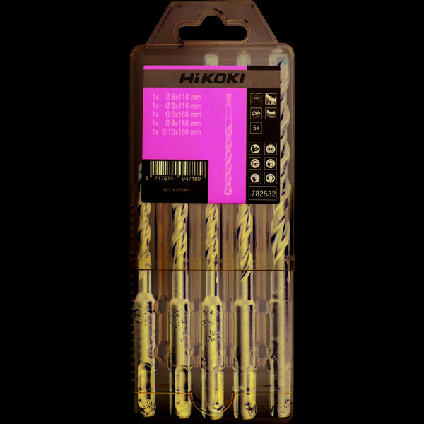 Hammerbor med SDS-plus verktøytange for rask og enkel boring Varmeherdet og overflatebehandlet for lenger levetid Utstyrt med to skjær og dobbel spiral for optimal stabilitet og bedre kutteevne i eksempelvis armeringsstål 12% høyere borhastighet enn konvensjonelle SDS-plus bor med to skjær Nyutviklet konisk spiralkonstruksjon med 35% tykkere ytterskjær for mindre slitasje og forbedret resistens mot bøyningspåvirkning ved fastkjøring Smal spiralegg i front for meget effektiv transport av borstøv og minima...