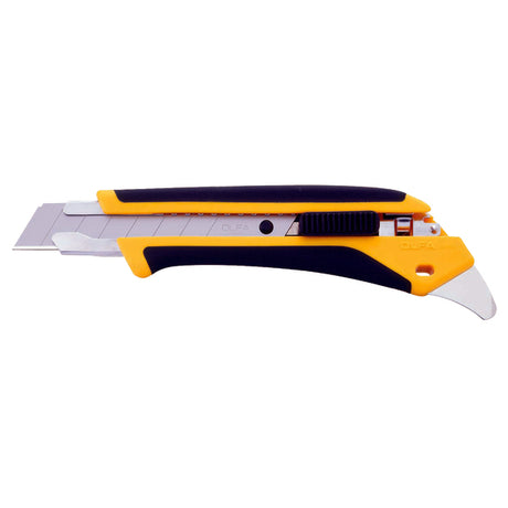 Kniv med automatisk bladlås. Kniven har Comfort Grip, ergonomisk 2-komponent grep, gummibelagt. 18 mm blad. image