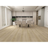 Titan klikkvinyl Sirdal er et miljøvennlig gulv med en høy slitasjestyrke. Klikkvinylgulvet er laget av SPC (Stone Plastic Composite) som gjør at gulvet har en høy grad av slitestyrke samt at materialet gjør gulvet vanntett og motstandsdyktig mot riper, flekker og store temperatursvingninger. Gulvet er enkelt å legge med 5G klikksystem og leveres med integrert lyddempende korkunderlag som effektiv 