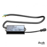 Minitransformator som brukes som overgang mellom 12 volt armaturer inntil 10 watt og en 100-240 volt tilkobling. Merk! Må bare brukes til armaturer hvor dette er tydelig angitt.
Dimensjoner: 90x35x25 mm. Spenning: 12V. Effekt: 10W.

Se alltid veiledningen til armaturen før montering av minitransformatoren. Merk! Tilkobling til 230V må foretas av en autorisert installatør. 