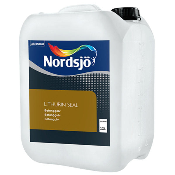 Lithurin Seal betongherder og forsegler kan benyttes på alle sementbaserte produkter. Den reagerer kjemisk med de myke og de lite slitesterke kalkpartiklene i betongen og danner harde og uløselige forbindelser. Disse reaksjonene øker hardheten, tettheten og dermed sliktestyrken med ca 8 til 10 ganger. Lithurin Seal kan også benyttes alene som en støvbinder. image