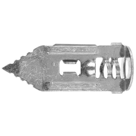 MFT Gipsfeste Lettfix er et spesialfeste produsert i stål for enkel gips. Må formonteres og bankes forsiktig inn i gips horisontalt med hammer. brukes til lette oppheng som gardinstenger, bilder, lysbrytere, små lamper, etc i enkel gips. Hurtig montering, stort bruksområde. Bruk skrue 3,0 - 5,0mm med minimum lengde på 30mm. Husk å bergne skruelengde inkl. tykkelse på oppheng. Belastning - Lett image