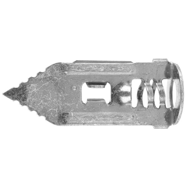 MFT Gipsfeste Lettfix er et spesialfeste produsert i stål for enkel gips. Må formonteres og bankes forsiktig inn i gips horisontalt med hammer. brukes til lette oppheng som gardinstenger, bilder, lysbrytere, små lamper, etc i enkel gips. Hurtig montering, stort bruksområde. Bruk skrue 3,0 - 5,0mm med minimum lengde på 30mm. Husk å bergne skruelengde inkl. tykkelse på oppheng. Belastning - Lett image