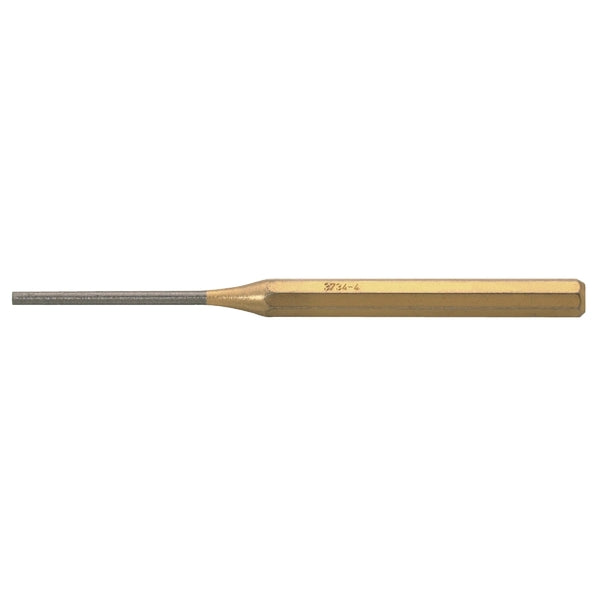 Dor, 3734 Sylindrisk Dor. Utførelse Lakkert, kopperfarget. Med sikret, spesialherdet slagflate. Materiale VANADIUM EKSTRA. Åttekantet. DIN 6450. Form C. se web-katalog http://extranet.bahco.com/directLink.asp?ArticleID=3734-3&LanguageID=8&sStockI d=SDC image