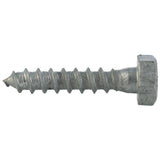 Treskrue med sekskanthode - Fransk treskrue DIN571. Kvalitet 4.6 Varmforsinket treskrue med sekskanthode, delgjenget. Korrosjonsklasse: C4 - Utendørs: Industri og kyststrøk med moderat saltinnhold. Innendørs: Kjemiske bedrifter, svømmebasseng, skipsverft, båtbyggerier. image
