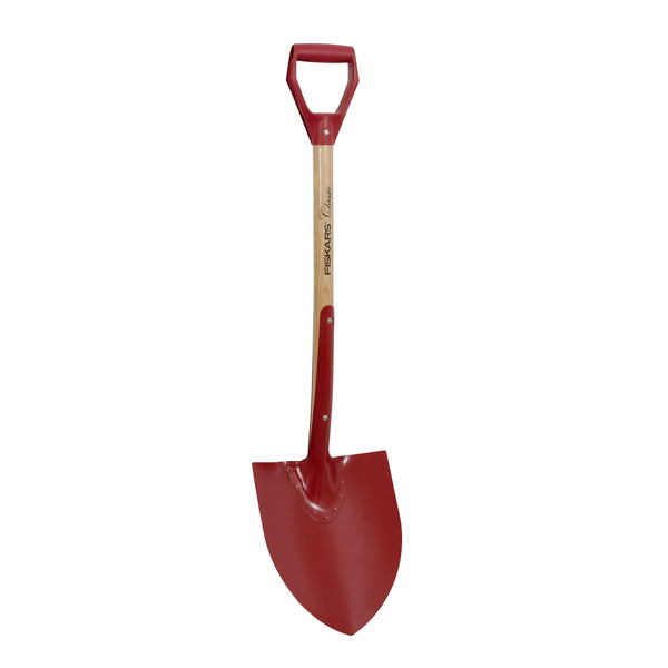 En stor spade til graving av grøfter og andre tyngre jobber. Sveiset modell i herdet kvalitetsstål. Den "originale" norske anleggsspaden. image
