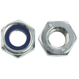 Låsemutter med nylonring DIN985. Syrefast/A4-70. Kvalitet 6. Korrosjonsklasse: C5 - Utendørs: (Industri) Industri og kyststrøk med høy fuktighet og aggressiv atmosfære. (Marin) Kyst og havsstrøk med høyt saltinnhold. Innendørs: Bygninger med nesten konstant kondensasjon og sterkt forurenset atmosfære. image