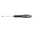 Skrutrekker for TORX-skruer, BE-8904 - BE-8945 Skrutrekker for Torx-skruer. Utførelse Mattforkrommet klinge. Materiale VANADIUM EKSTRA Ergonomisk 3-komponents skaft av polypropylen og termoplastisk materiale. Forsynt med herdet og svartoksidert spiss. Fargekode og symbol i begge ender av skaftet gjør det lett å velge den riktige skrutrekkeren til oppgaven. BE-8940 og BE-8945 med dobbeltgrep. image