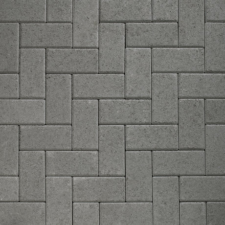 Baisis Grå er en tidløs belegningstein som med sin dimensjon gir mulighet til flere ulike leggemønster. Den kan legges i forband, parkett, eller fiskebein. Dimensjonen er 10x20x6cm . Tåler personbiltrafikk og blir benyttet på offentlige områder såvel som på private uteområder. Forbruk er 50 stk/m2 og det er 10.8 m2/pall 